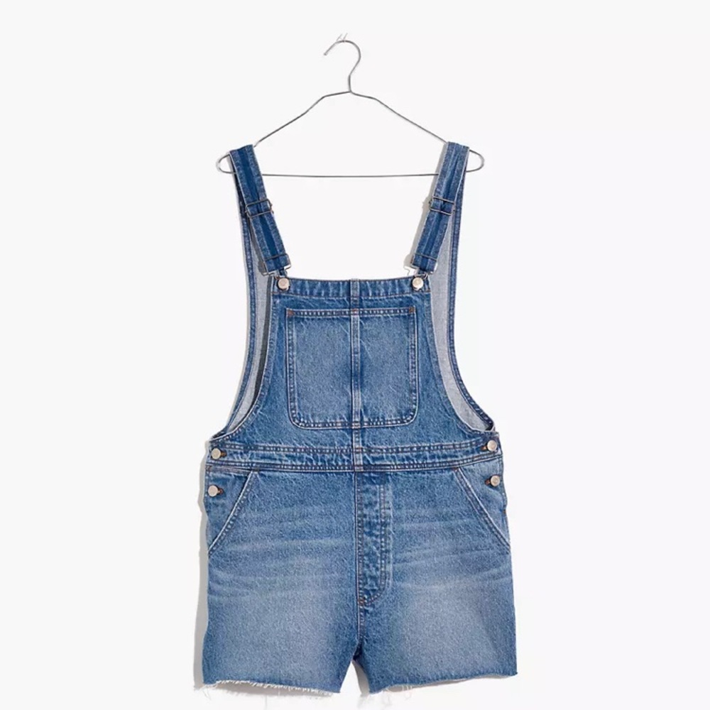NWT! Madewell Adirondack Overall Shorts